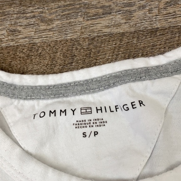 Tommy Hilfiger Tufted Logo Appliqué T-Shirt S - Picture 11 of 12